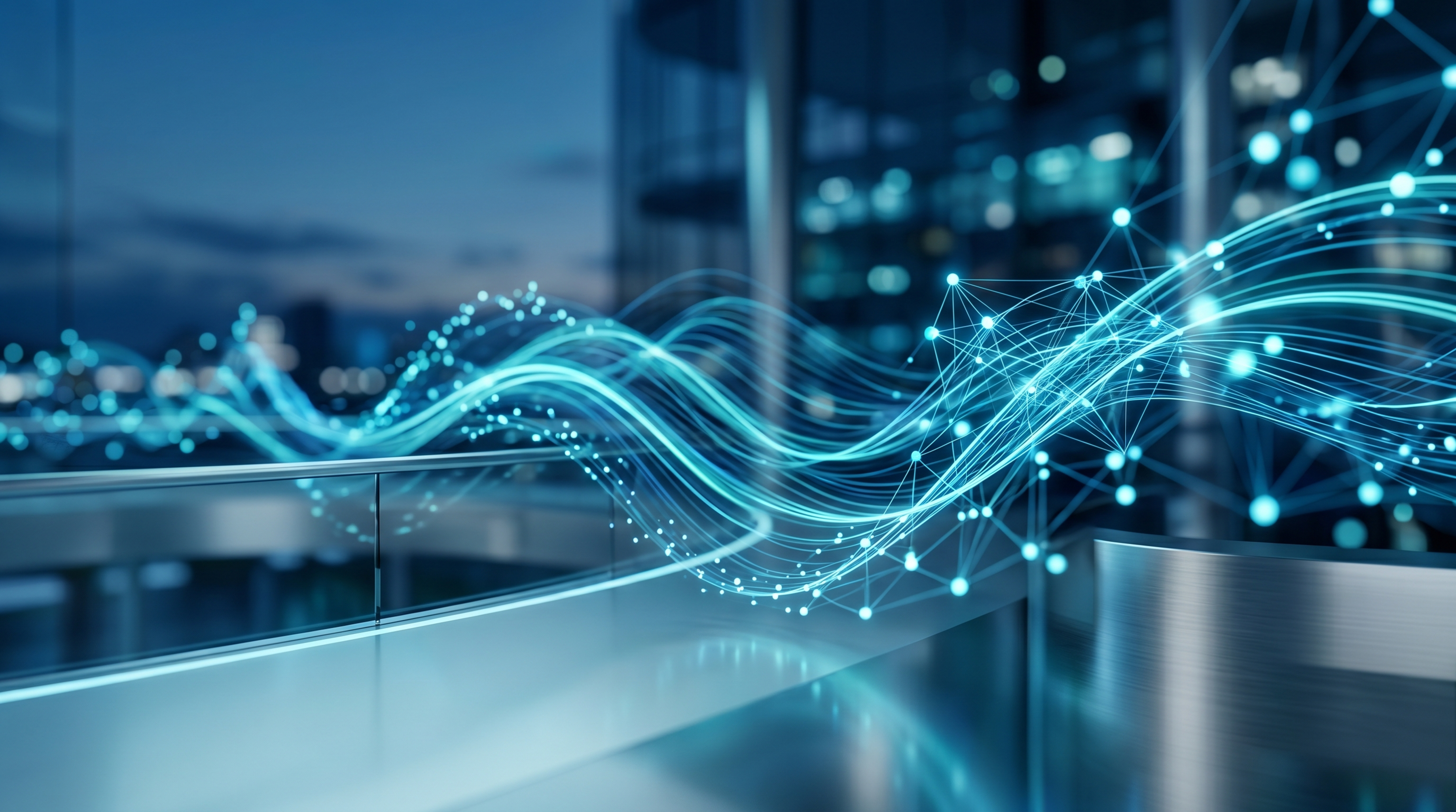 Flowing data and network signals across a modern enterprise environment